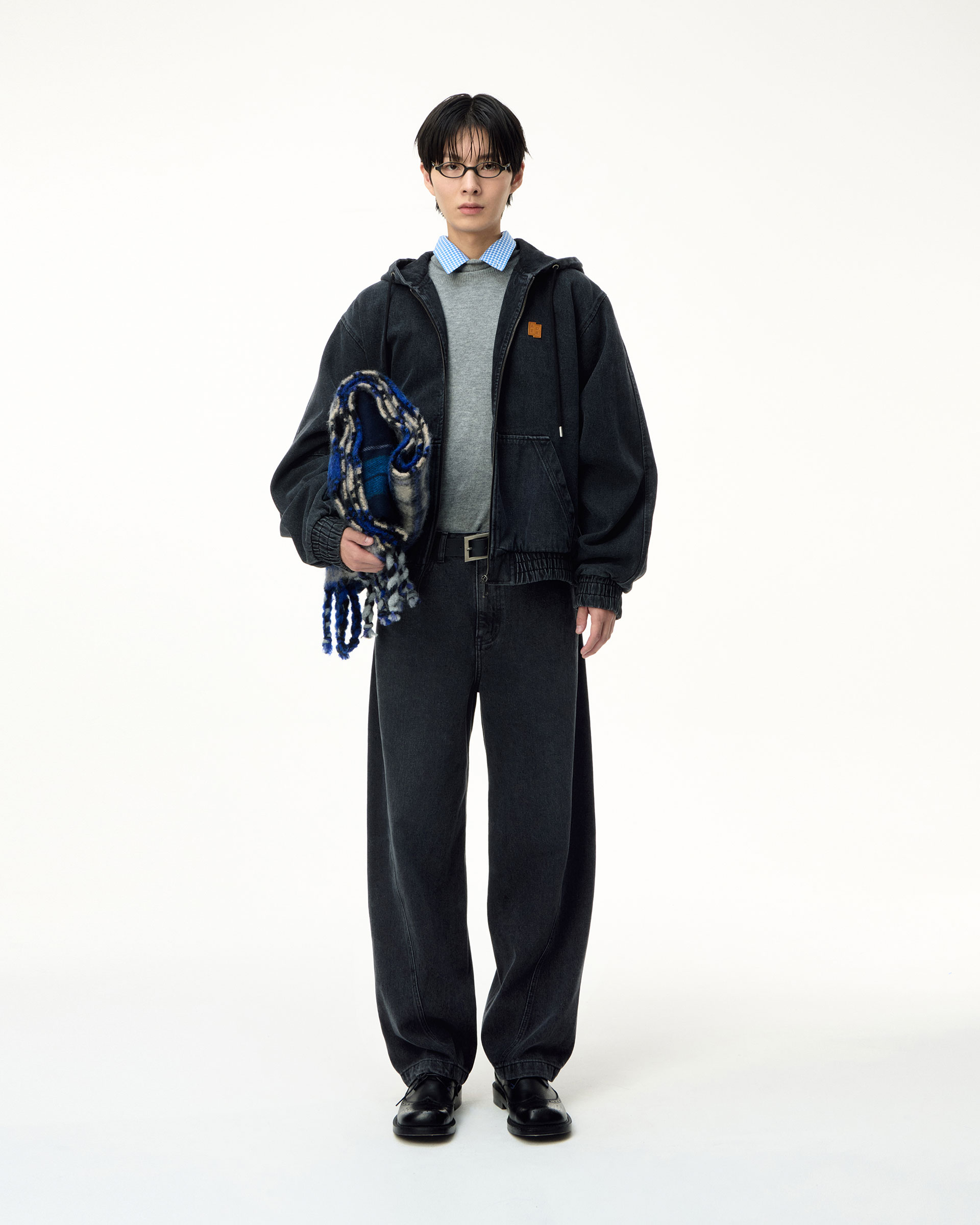 ADERERROR - Sig; SV Tag hooded work jacket 01