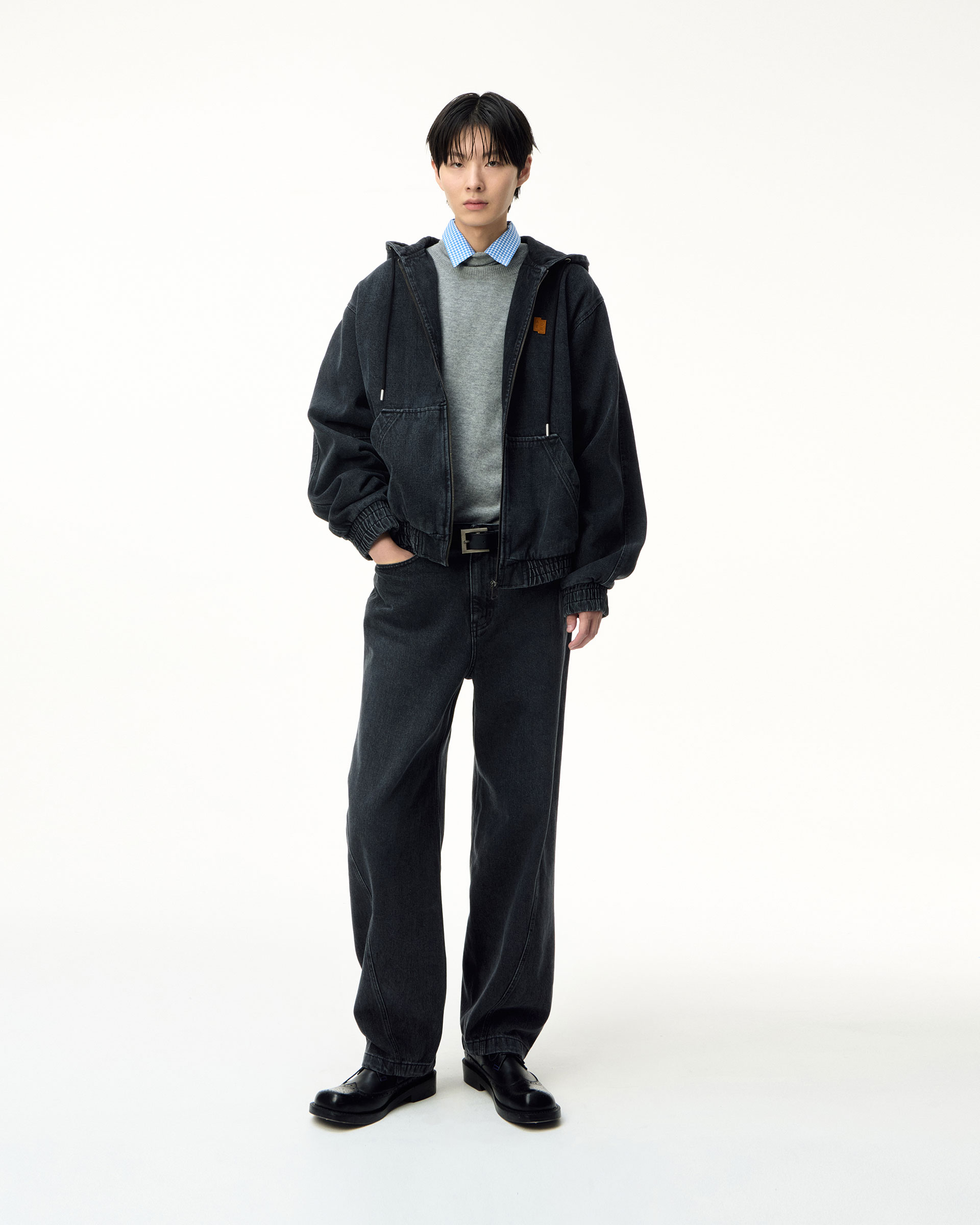 ADERERROR - Sig; SV Tag hooded work jacket 01