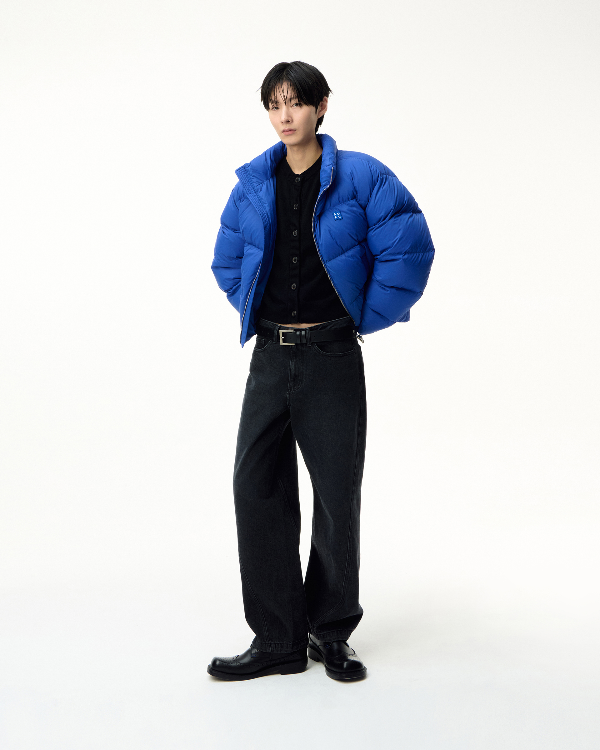 ADERERROR - Sig; BL Tag puffer jacket 01