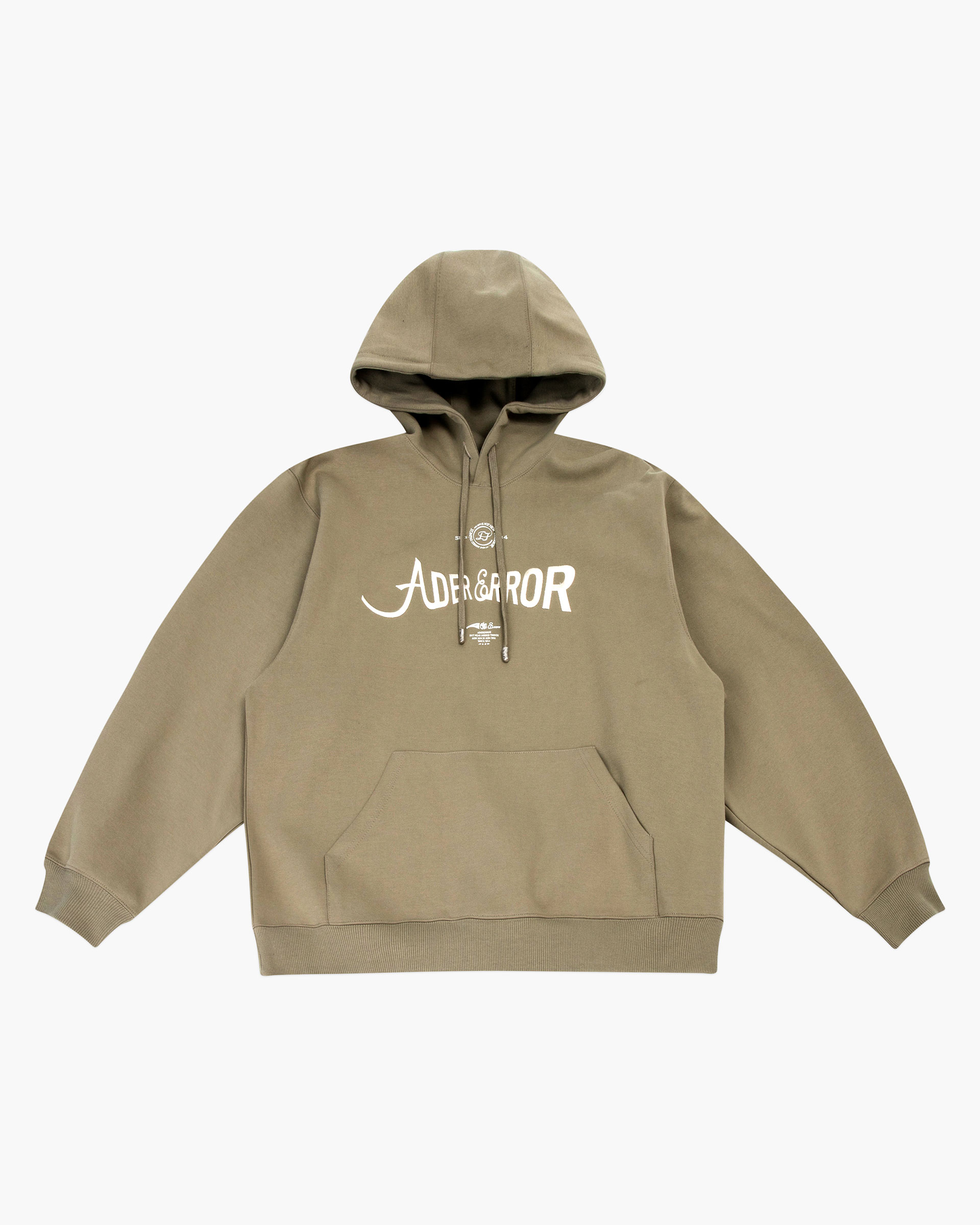 ADERERROR - Verif logo hoodie