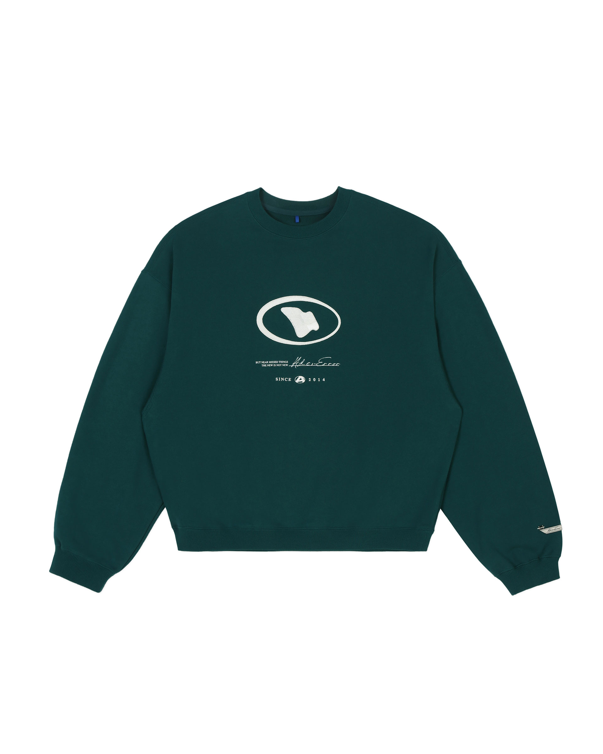 アーダーエラー　adererror Etik logo sweatshirt ADERERROR - Etik logo sweatshirt