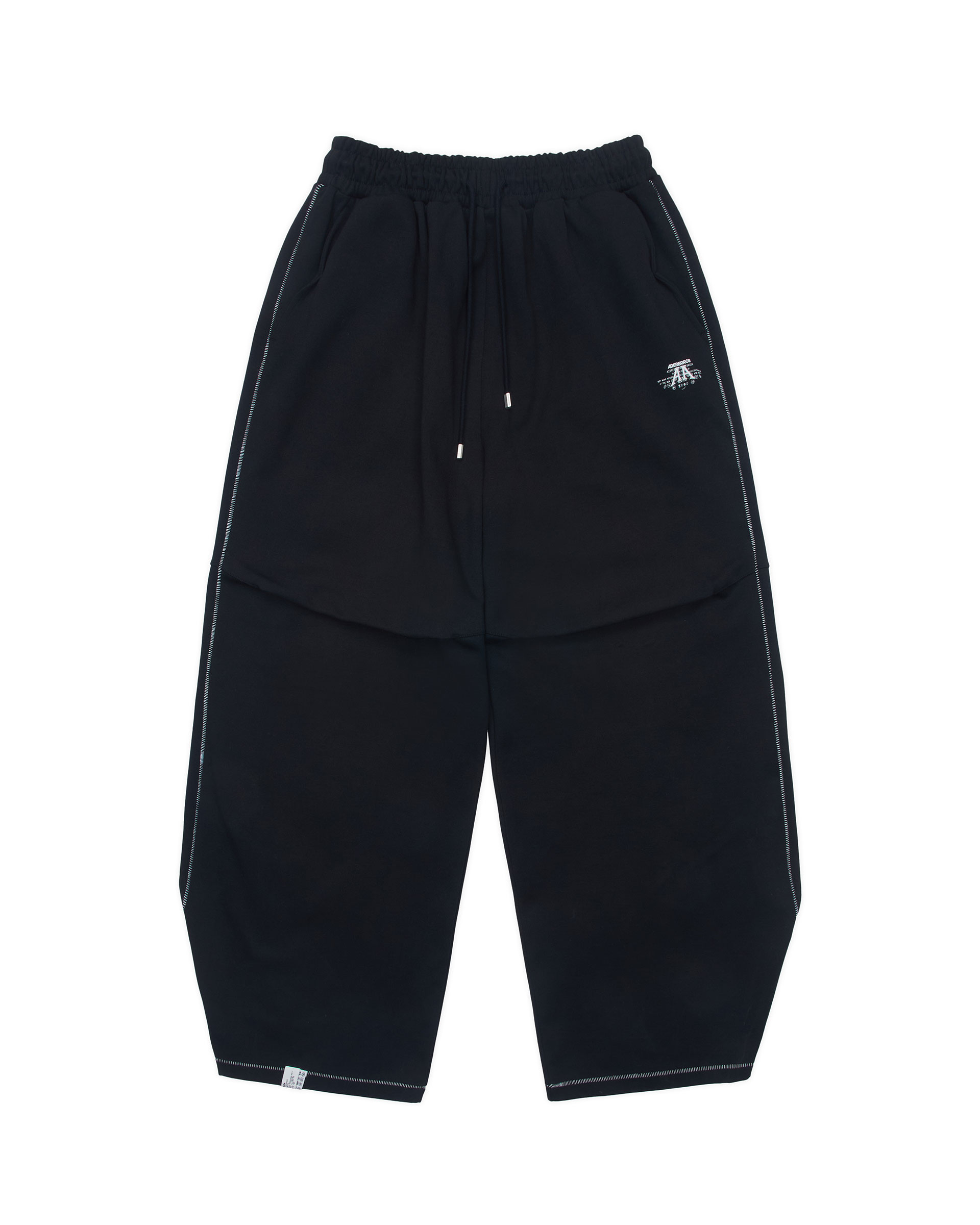 【ADER ERROR】ブラック Nolc スウェットパンツ ADERERROR - Nolc logo sweatpants