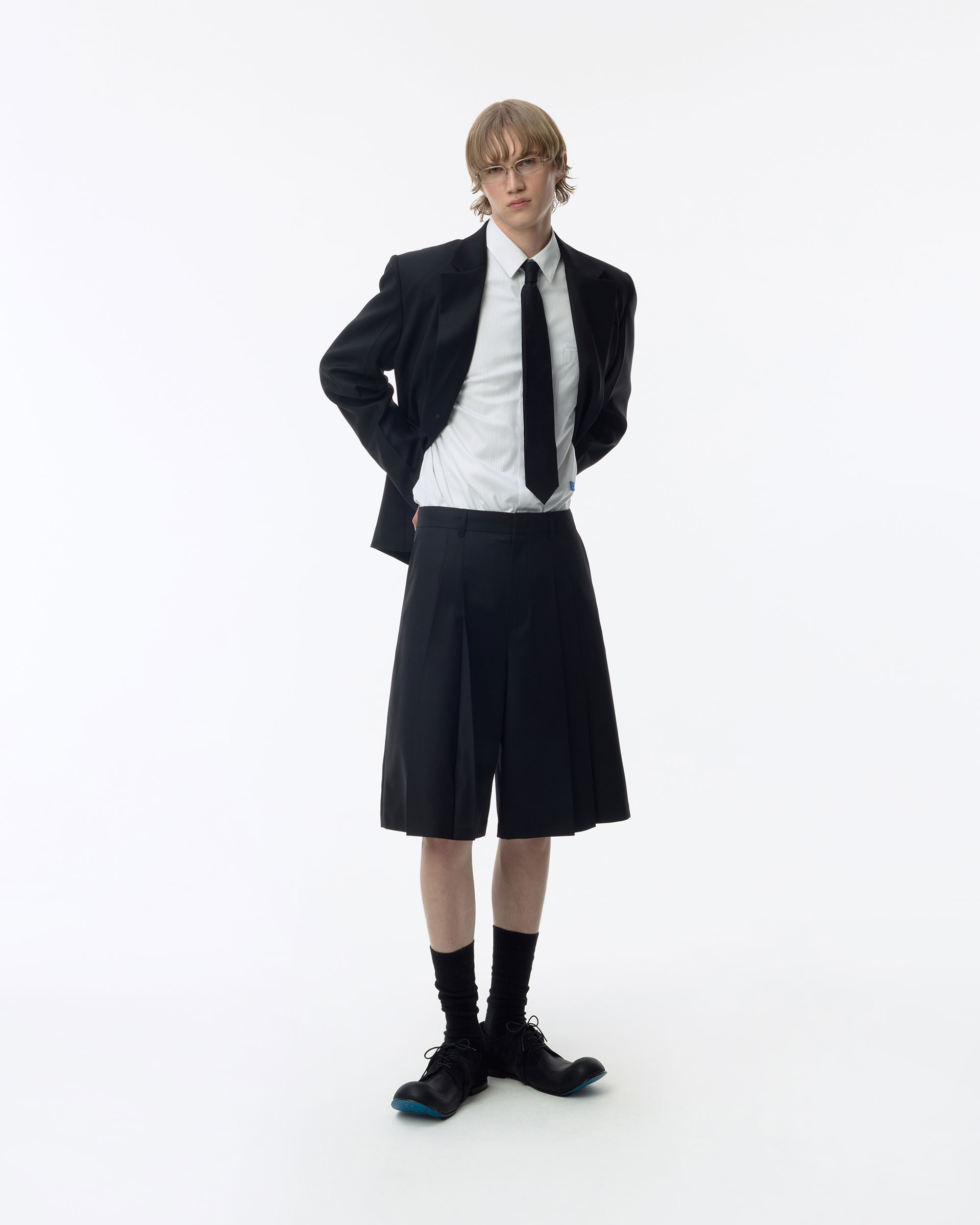 ADERERROR - Sig; BK Tag shorts 02
