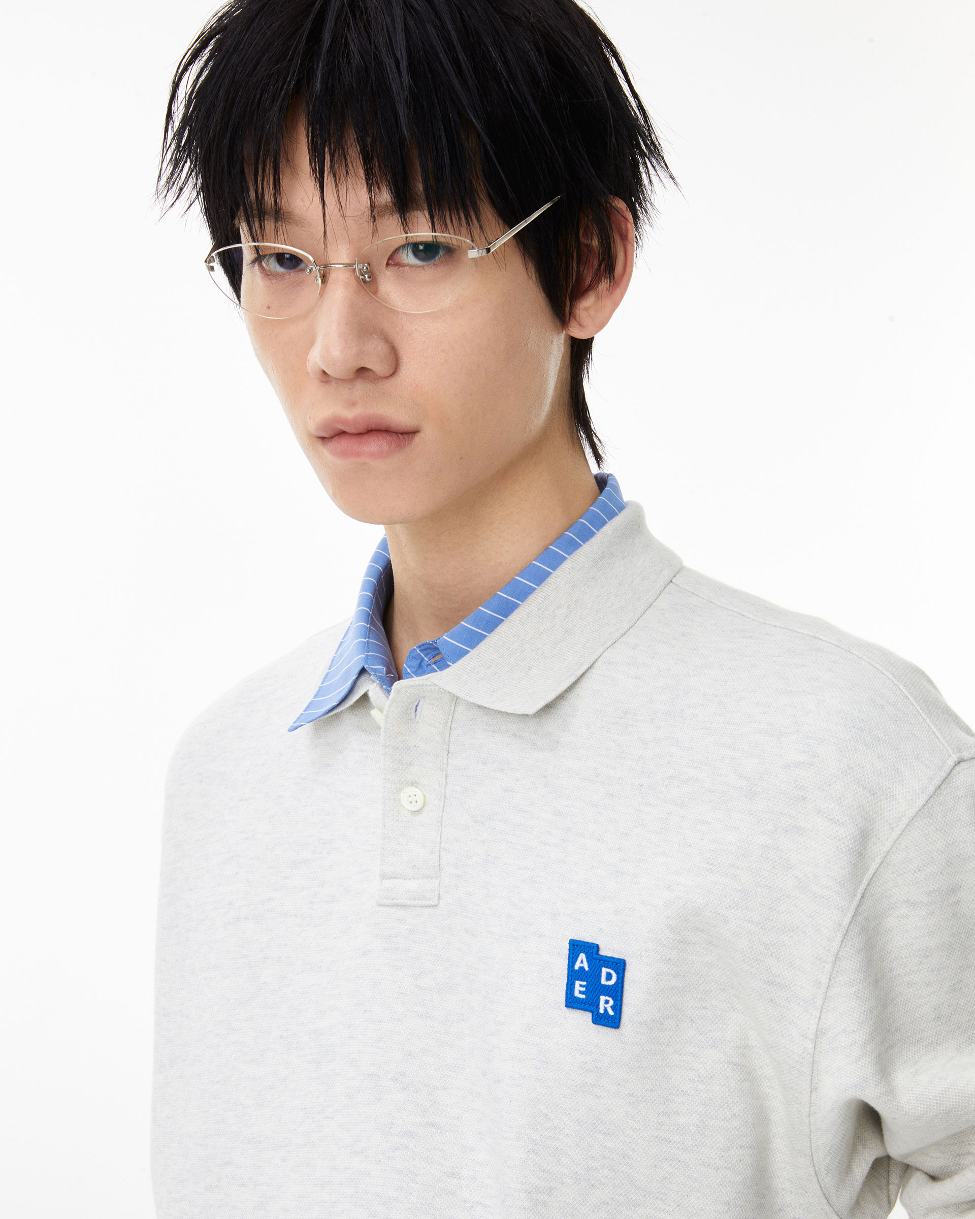 ADERERROR - Sig; BL Tag LS polo t-shirt 04