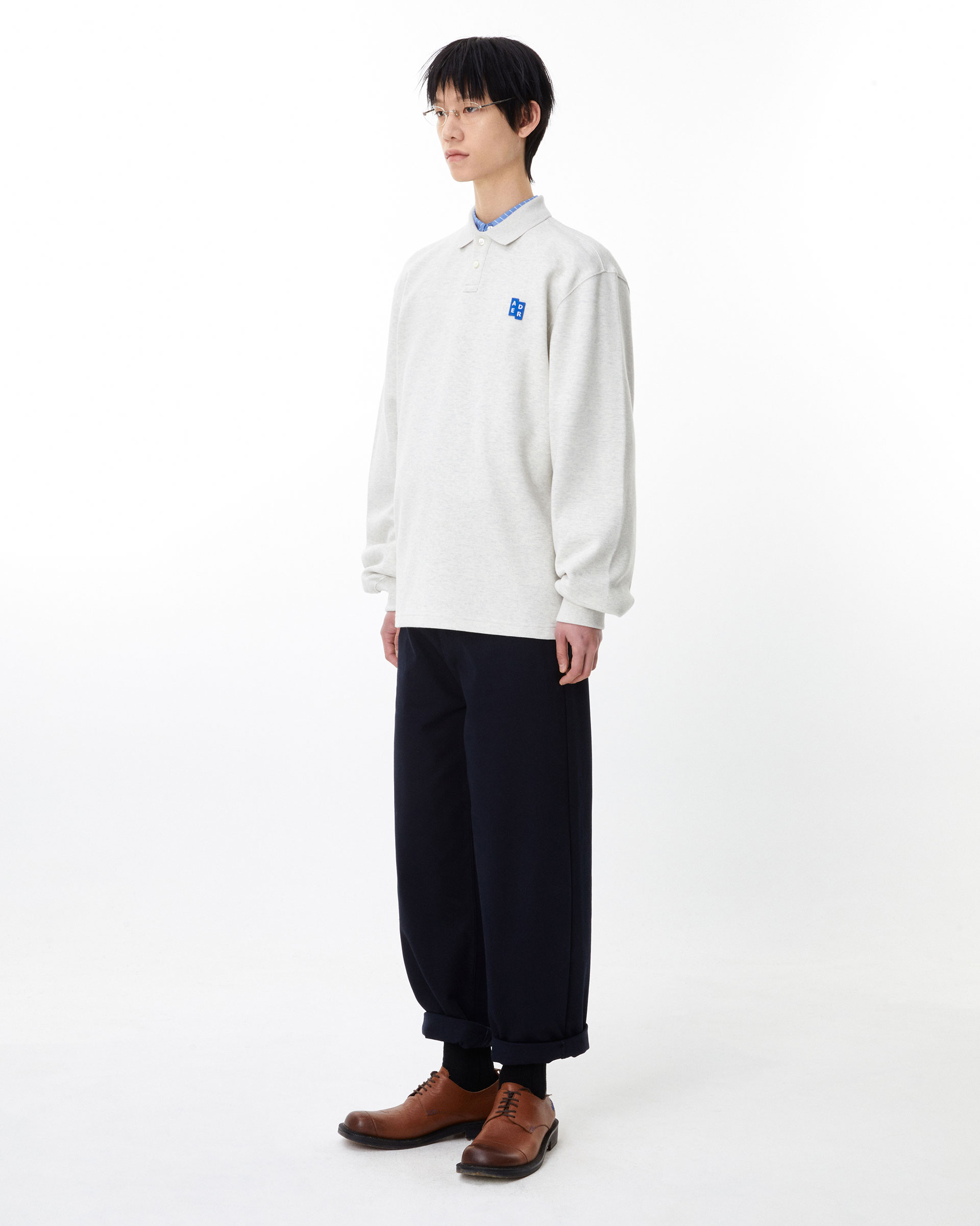 ADERERROR - Sig; BL Tag LS polo t-shirt 04